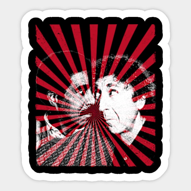 RICHARD PRYOR & GENE WILDER WHITE Sticker by RaceDrags